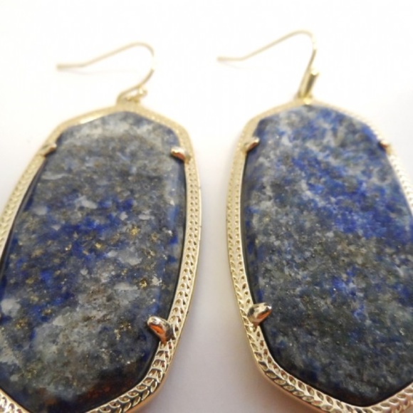 Kendra Scott Jewelry - Host Pick! Kendra Scott Raw Lapis Earrings